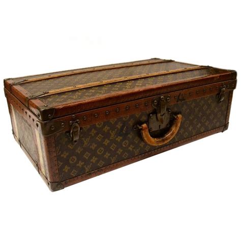 louis vuitton trunk vintage|vintage louis vuitton hard suitcase.